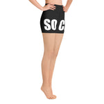 Choose LOVE and SOCA - Soca Yoga Shorts (Black)
