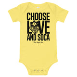 Choisissez LOVE et SOCA - Body bébé