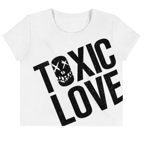 Toxic Love - T-shirt court extensible pour femmes