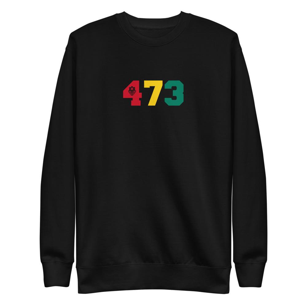 LOCAL Area Code 473 Grenada Unisex Premium Sweatshirt Trini Jungle  Juice Store