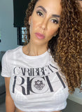 Caribbean Rich - T-shirt court pour femmes