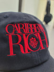Caribbean Rich - Dad Hat (Pink Logo)