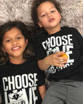 Choose LOVE and SOCA - Toddler T-Shirt (White Print) - Trini Jungle Juice Store