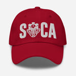 Choose LOVE and SOCA - SOCA Dad Hat (3D Puff Logo) - Trini Jungle Juice Store