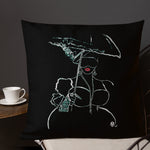 Traditional Mas Characters - Dame Lorraine Throw Pillow