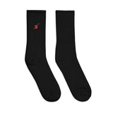 LOCAL - Trinidad and Tobago Embroidered Crew Socks