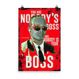 Nobody's Boss - Dr. Eric Williams Poster