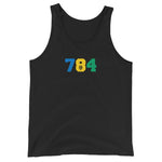 LOCAL - Area Code 784 St. Vincent and the Grenadines Unisex Tank Top