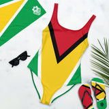 Island Flag - Guyana One-Piece Swimsuit