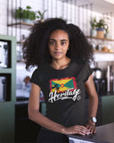 Heritage - Grenada Women's Fashion Fit T-Shirt (Black) - Trini Jungle Juice Store