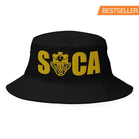 Choose LOVE and SOCA - Soca Bucket Hat (3D Puff) - Trini Jungle Juice Store