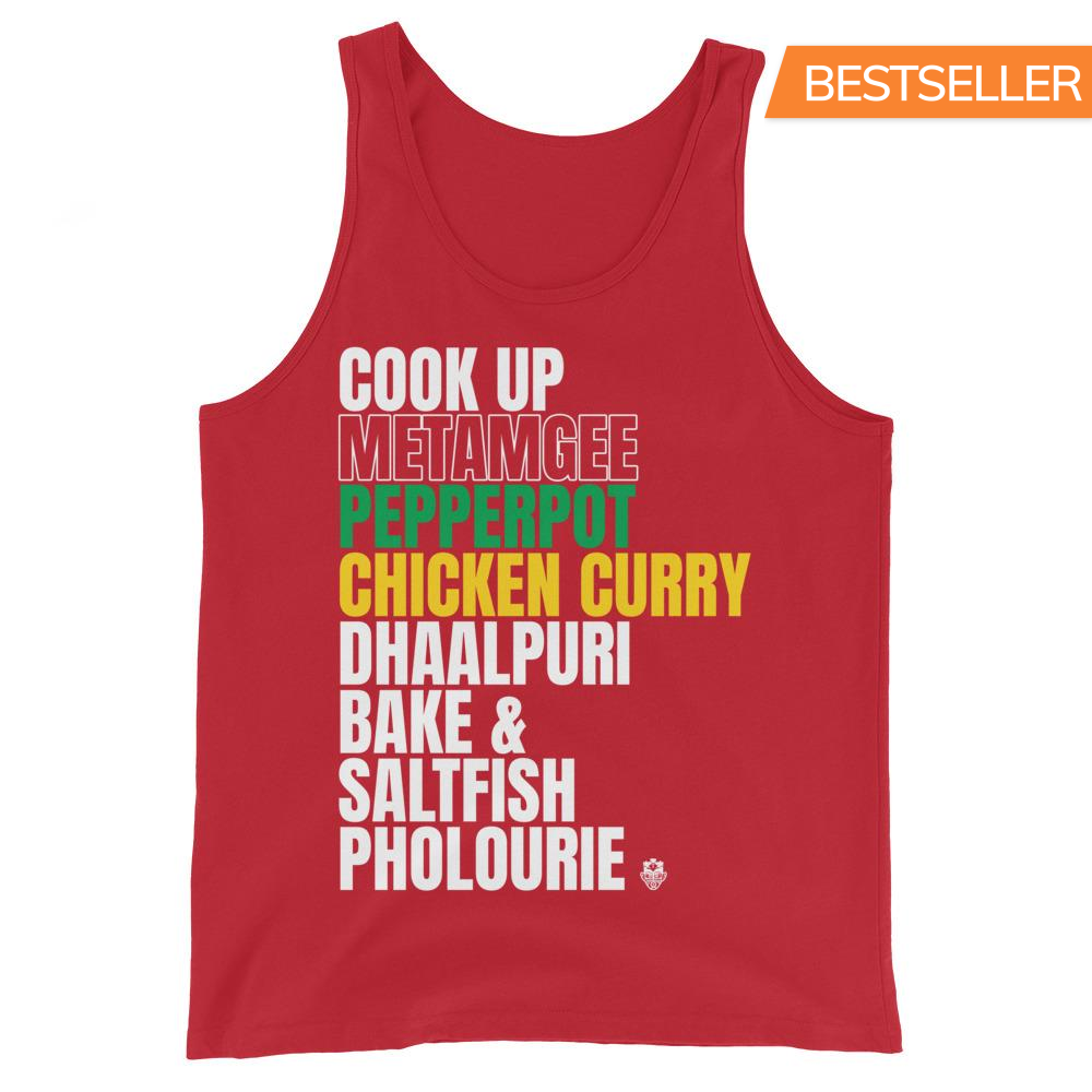 Taste of the Caribbean - Guyanese Food Unisex Tank Top