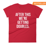 Après cela – Nous obtenons un t-shirt double pour femme – Personnalisez-le !