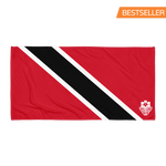 Beach Towel - Trinidad and Tobago Flag - Trini Jungle Juice Store