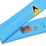 Island Flag - St. Lucia Headband