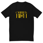 Caribbean Rich - Men's Premium Fitted T-Shirt (Gold Print)