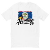 Heritage - Belize Men's Premium Fitted T-Shirt