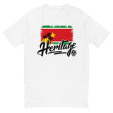 Heritage - Guadeloupe Men's Premium Fitted T-Shirt - Trini Jungle Juice Store