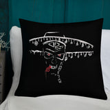 Traditional Mas Characters - Midnight Robber Throw Pillow