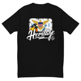 Heritage - Virgin Islands Men's Premium Fitted T-Shirt - Trini Jungle Juice Store