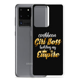 Caribbean Rich - Girl Boss Samsung Galaxy Case (S20, S20+, S20 Ultra) - Trini Jungle Juice Store