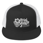 Trini Jungle Juice - Trucker Cap (Black and White) - Trini Jungle Juice Store