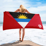 Beach Towel - Antigua and Bermuda Flag - Trini Jungle Juice Store