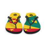 Island Flag - Grenada Flip Flops - Trini Jungle Juice Store