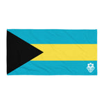 Beach Towel - Bahamas Flag - Trini Jungle Juice Store