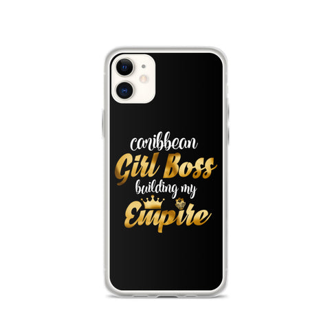 Caribbean Rich Girl Boss iPhone Case Trini Jungle Juice Store