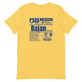 A Product of Barbados - Bajan Unisex T-Shirt (Blue Print) - Trini Jungle Juice Store