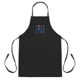Caribbean Rich - Love Your Life Embroidered Apron