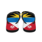 Island Flag - Antigua and Barbuda Flip Flops - Trini Jungle Juice Store