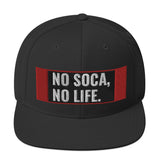 We Soca - No Soca, No Life Snapback Hat - Trini Jungle Juice Store