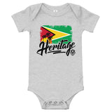 Heritage - Guyana Baby One Piece - Trini Jungle Juice Store