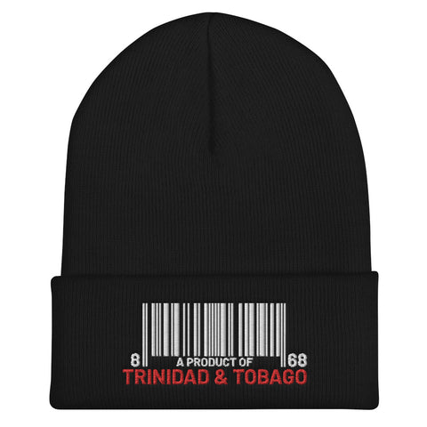 A Product of Trinidad and Tobago Cuffed Beanie - Trini Jungle Juice Store