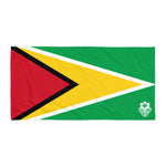 Beach Towel - Guyana Flag - Trini Jungle Juice Store