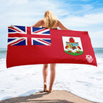 Beach Towel - Bermuda Flag - Trini Jungle Juice Store
