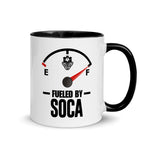 Fueled By Soca Mug (Color Inside) - Trini Jungle Juice Store