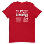 A Product of Grenada - Grenadian Unisex T-Shirt (White Print) - Trini Jungle Juice Store