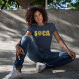 Choose LOVE and SOCA - SOCA Unisex T-Shirt (GOLD) - Trini Jungle Juice Store