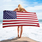 Beach Towel - US American Flag