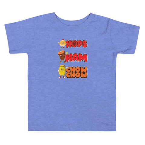 Christmas - Hops, Ham and Chow Chow Toddler T-Shirt