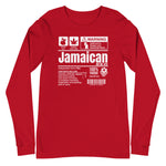 Un produit de la Jamaïque - Tee-shirt jamaïcain unisexe à manches longues