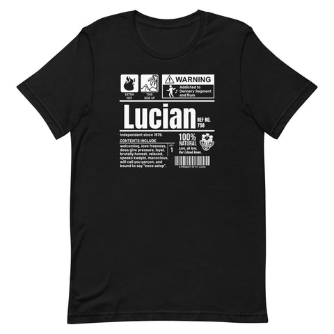 Un produit de Sainte-Lucie - Lucian T-shirt unisexe