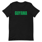 LOCAL - T-shirt unisexe Guyane (imprimé vert)