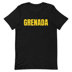 LOCAL - T-shirt unisexe Grenade (imprimé jaune)
