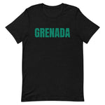 LOCAL - T-shirt unisexe Grenade (imprimé vert)