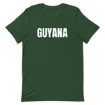 LOCAL - T-shirt unisexe Guyane (imprimé blanc)