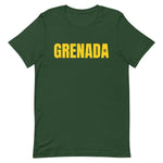LOCAL - T-shirt unisexe Grenade (imprimé jaune)